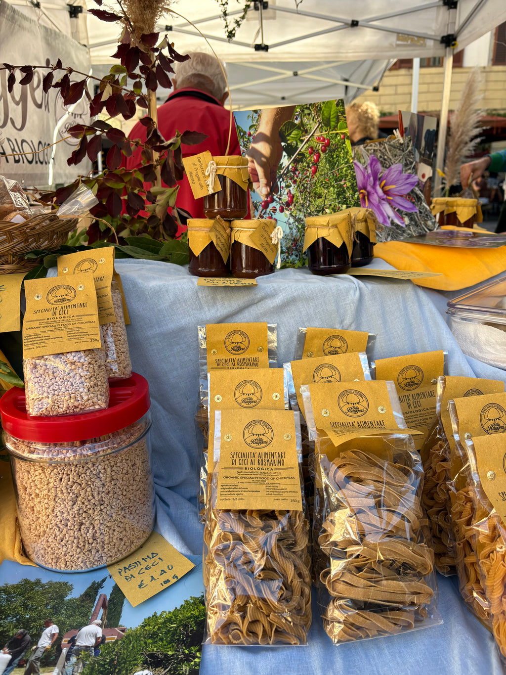 Chickpea and Rosemary Pasta